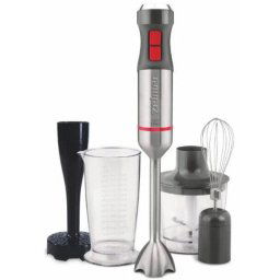 Blender vertical Zelmer ZHB4652 VARIO, 1400W, 4 lame, picior metalic, Functie TURBO, Dozator 700 ml, tocator 500 ml, gri