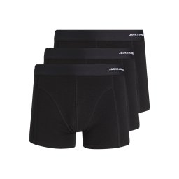 JACK & JONES Boxeri negru / alb