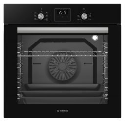 Cuptor Cuptor electric incorporabil Ambra Nero FE808, 8 functii, Ventilator, Timer digital, 80 l, Grill electric, Clasa energetica A, Sticla neagra