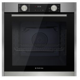 Cuptor Cuptor electric incorporabil Bellagio FE8102, 10 functii, 81 l, Grill, Rotisor, Ventilator, Autocuratare catalitica, Display Touch Control, Clasa energetica A, Sticla neagra / Inox