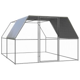 Cotet de pasari pentru exterior, 3x4x2 m, otel zincat GartenMobel Dekor
