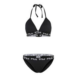 FILA Costum de baie sport 'SPLIT' negru / alb