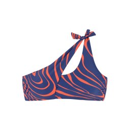 BUFFALO Sutien costum de baie 'BUFFALO' albastru închis / portocaliu