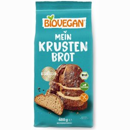 Mix de faina pentru paine cu crusta, fara gluten bio 480g