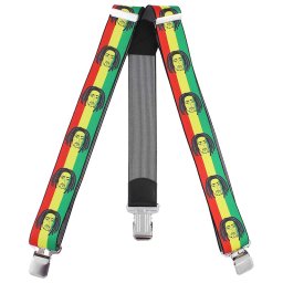 Bretele pentru pantaloni Bob Marley