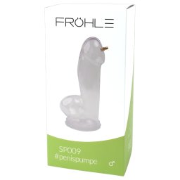 Fröhle SP009 - pompă penis medicală anatomică - cilindru de schimb 25cm