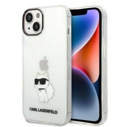 Husa Karl Lagerfeld Ikonik Choupette ( ) - Husă telefon - compatibil cu Apple iPhone 14 Pro Max - culoare Transparent