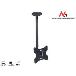 Maclean MC-504b TV Ceiling Mount Bracket LCD LED Plasma 23'' - 42'' 30kg