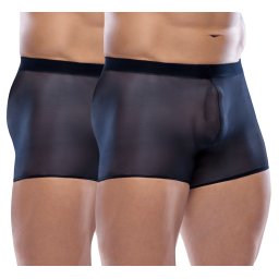 Svenjoyment Transparent Soft & Silky Pants 2131382 Black 2 pack