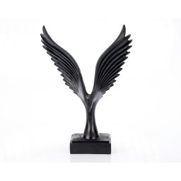 Statueta "Bird" Black din rasina ComfortTravel Luggage
