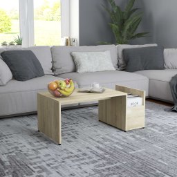 Masuta de cafea, stejar Sonoma, 90 x 45 x 35 cm, PAL GartenMobel Dekor