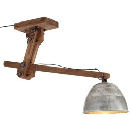 Lampa de tavan 25 W, argintiu vintage, 105x30x65-108 cm, E27 GartenMobel Dekor