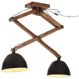 Lampa de tavan 25 W, negru, 29x18x85 cm, E27 GartenMobel Dekor