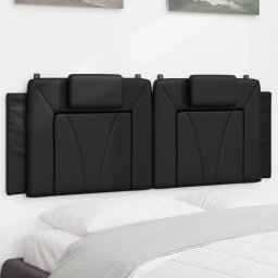 Perna pentru tablie pat, negru, 140 cm, piele artificiala GartenMobel Dekor