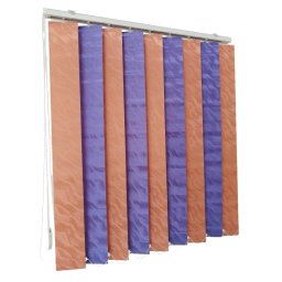 Jaluzele verticale BEATA 9609 / 9614 somon mov – jaluzele verticale moderne complete cu prindere pe tavan