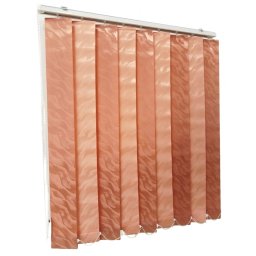 Jaluzele verticale BEATA 9609 / 9625 somon roz – jaluzele verticale moderne complete cu prindere tavan inclus