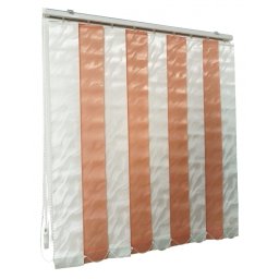 Jaluzele verticale BEATA 9601 / 9625 alb roz – jaluzele verticale moderne complete cu prindere tavan inclus
