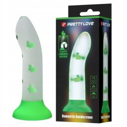 Pretty Love Magical Nightfall Dildo without Vibration Luminous Green