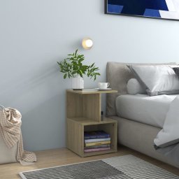 Noptiere, 2 buc., stejar sonoma, 35x35x55 cm, PAL GartenMobel Dekor