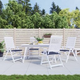 Perne pentru paleti 4 buc. bleumarin, 40x40x3 cm, textil Oxford GartenMobel Dekor