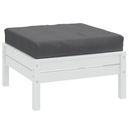 Perna de paleti, melanj antracit, 60x60x10 cm, material textil GartenMobel Dekor