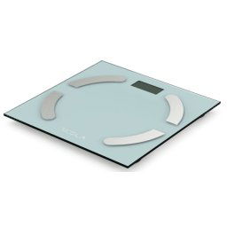 Cantar corporal de diagnostic Tesla BS301WX, 180kgbaterii 2xAAA, 30x30cm, Alb