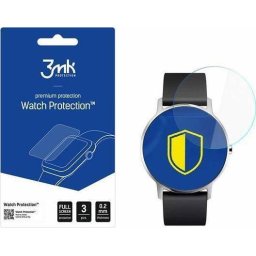 Folie protectie smartwatch 3mk ARC pentru Withings Steel HR (36mm), Transparenta