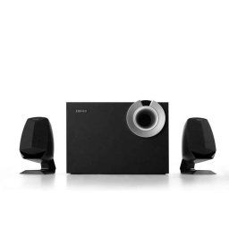 BOXE EDIFIER 2.1- RMS: 34W2 x 8W- 1 x 18W)- bluetooth- volum- bass, raport semnal-zgomot: -25dBA- frecventa raspuns - sateliti
