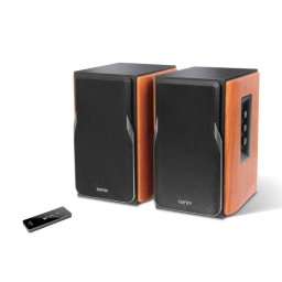 BOXE EDIFIER 2.0- RMS: 42W2 x 21W)- telecomanda wireless- volum- bass- treble- brown- R1380T-BR timbru verde 11.00 lei)
