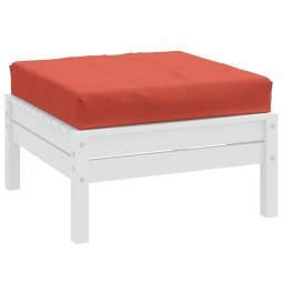 Perna de paleti, melanj rosu, 60x60x10 cm, material textil GartenMobel Dekor