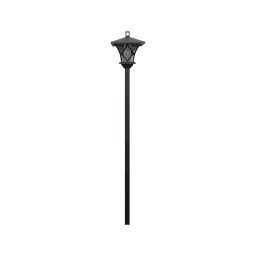 Lampă LED solară de exterior 3 în 1 LED/1,2V 200 mAh IP44 negru