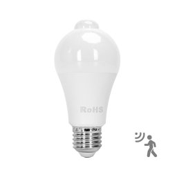 Bec LED cu senzor de mișcare și crepuscular Aigostar A60 E27/12W/230V 3000K