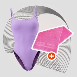 GymBeam ARUBA Swimsuit Lilac S