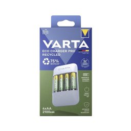 Încărcător de baterii Varta 57683101121 4xAA/AAA 2100mAh 5V