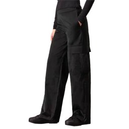 CALVIN KLEIN Platforme Sling Close Toe Flatform Mtl YW0YW01501 0GT triple black