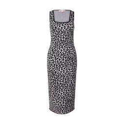 MICHAEL KORS Rochie Paintrly Cheeth Sq Nk Drs MT481Q1EYA 057 aluminum