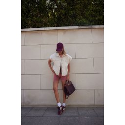 Trendyol Dusty Rose Seamless/Seamless Washed Knitted Sports Shorts/Short
