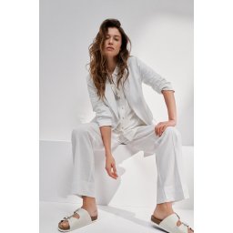Marisse Women's Jacket L-Mr-4316 White