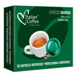 50 Capsule Arabica Nespresso Professional Compatibile