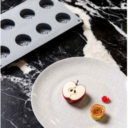 Forma Silicon Gourmand Jumatate de Mar 5.8 5.5 H 2.2 cm, 8 cavitati