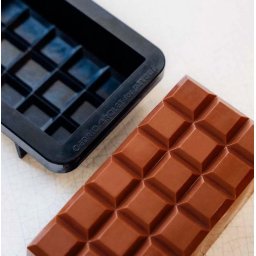 Forma Silicon Tort 3D Tableta Ciocolata 18.5 x 9.5 x H 4.5 cm, 750 ml