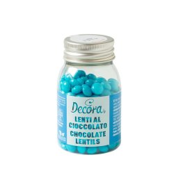 Perle Aplatizate Ciocolata Turcoaz O 10 mm, 80 gr