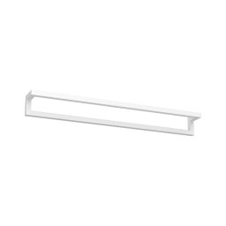 Suport de perete pentru prosoape 7x60 cm alb