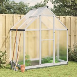 Sere cu cadru de baza, argintiu, 169x114x202 cm, aluminiu GartenMobel Dekor
