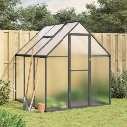 Sere cu cadru de baza, antracit, 169x169x195 cm, aluminiu GartenMobel Dekor