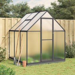 Sere cu cadru de baza, antracit, 169x169x202 cm, aluminiu GartenMobel Dekor