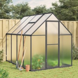 Sere cu cadru de baza, antracit, 224x169x195 cm, aluminiu GartenMobel Dekor