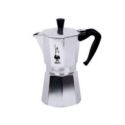 Espressor moka Express Bialetti 9 cesti, Argintiu