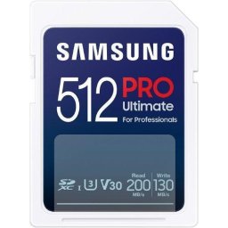 Card Memorie Samsung PRO Ultimate SDXC 512 GB UHS-I U3, Alb