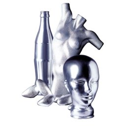 Vopsea spray decorativa DUPLI-COLOR AEROSOL ART Chrome Silver, crom argintiu, 400ml